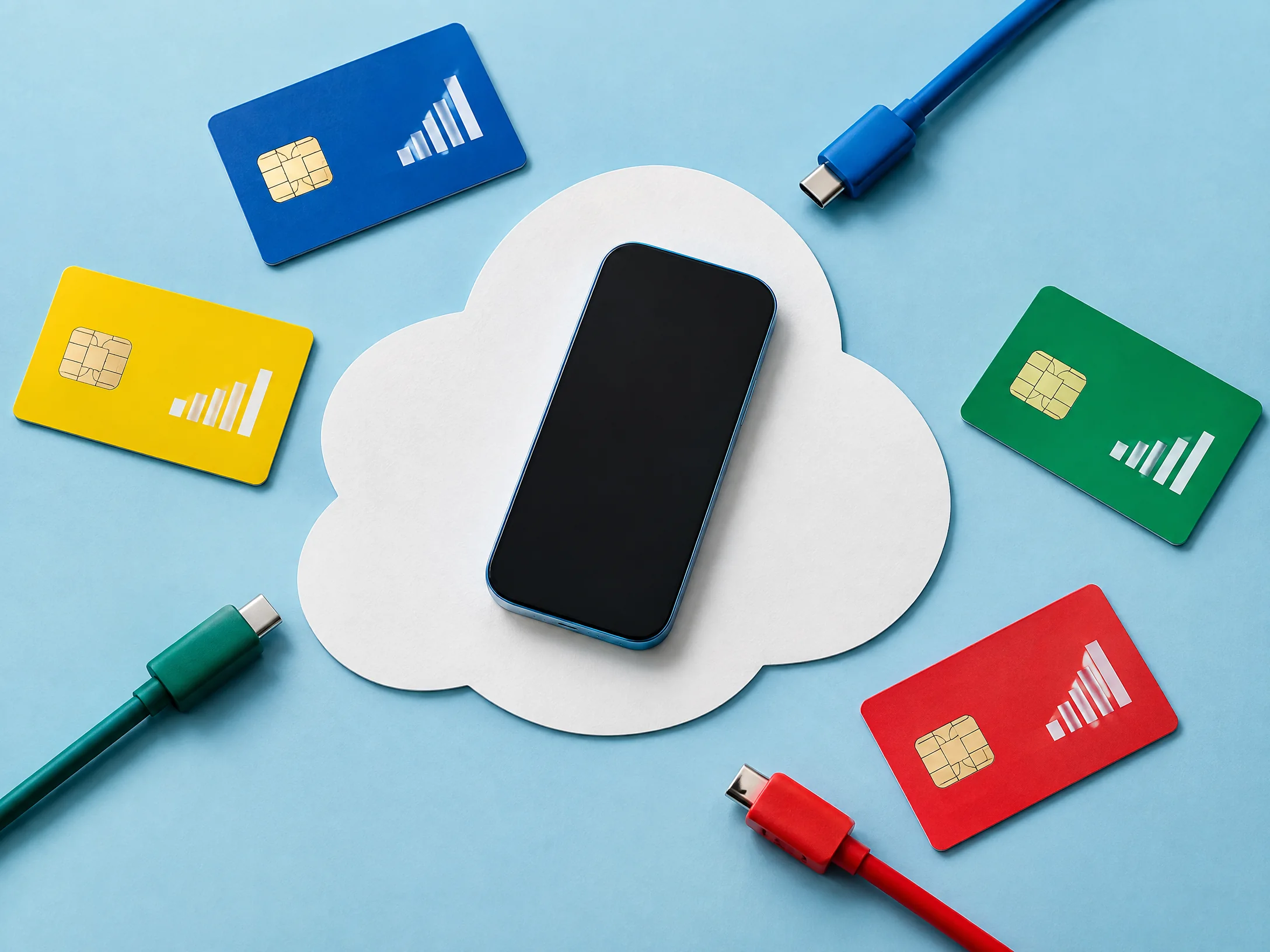 Colorful mobile app development product moment markers